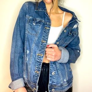 Stretchy denim jacket